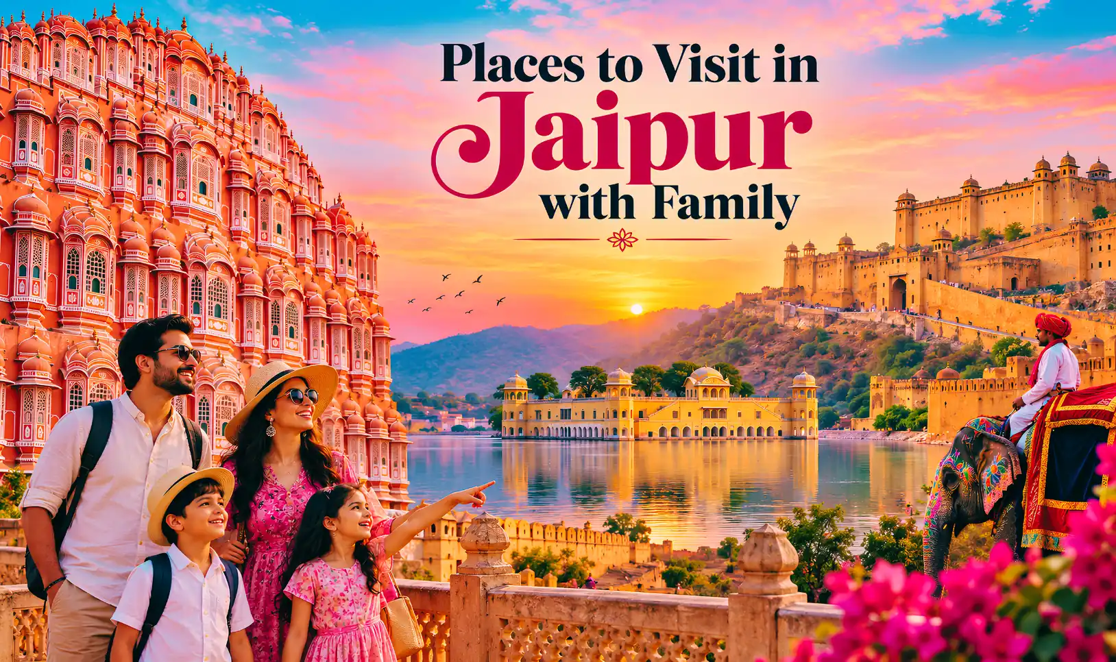 Imagine walking through royal palaces, ancient forts, and colorful bazaars—all in one unforgettable trip