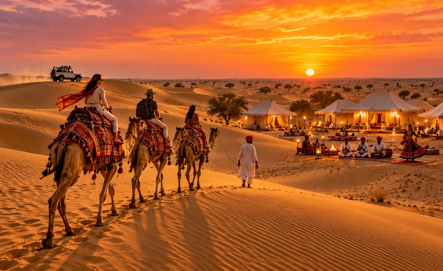 Imagine walking through royal palaces, ancient forts, and colorful bazaars—all in one unforgettable trip